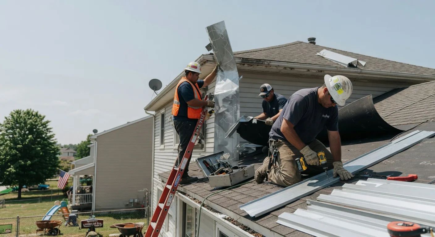Metal Roof Repair in Little Cedar, IA